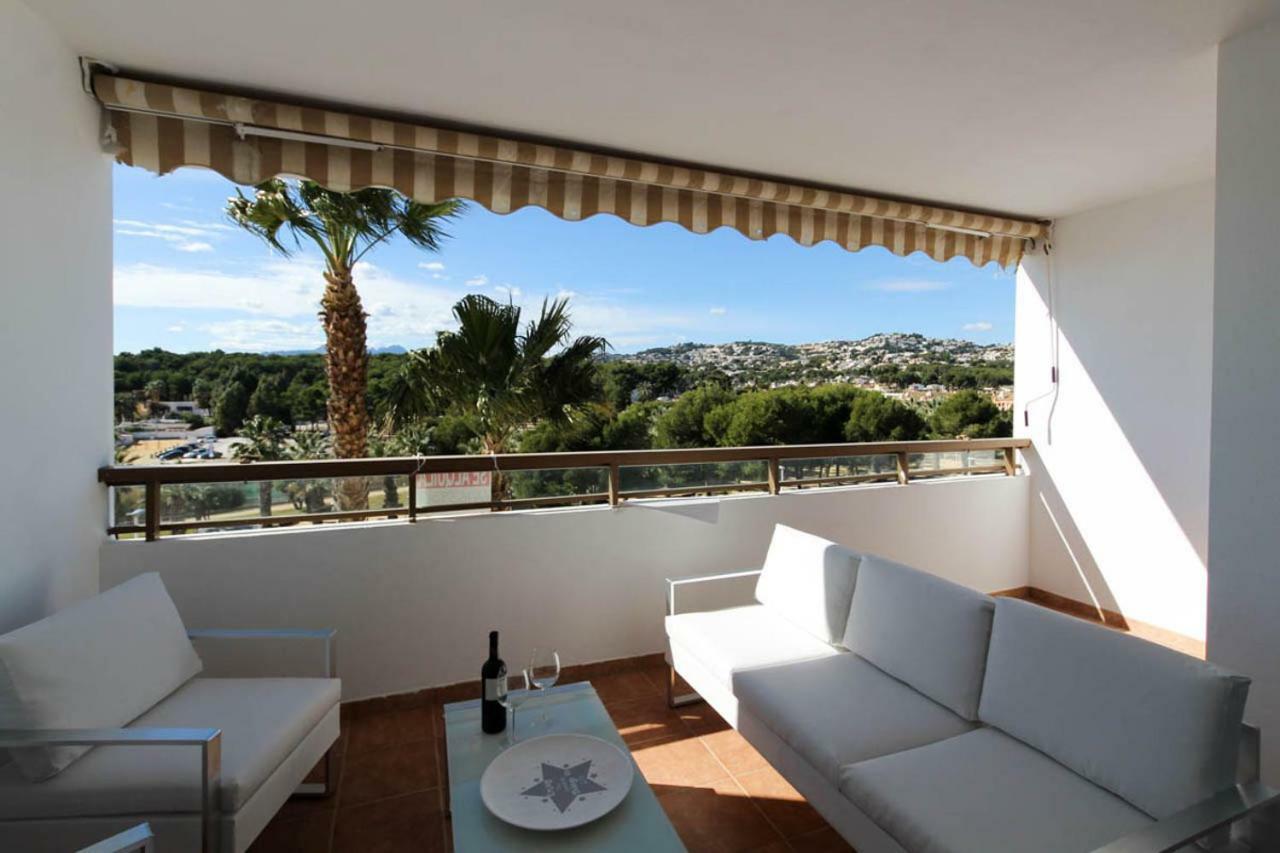 Primera Linea De Playa Moraira Exterior foto